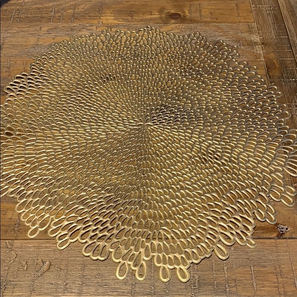 Target Accents Gold Place Mats Poshmark